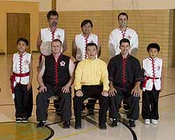 Grandmaster with Choi Li Fut Sifus and students