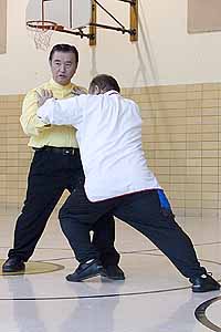 Grandmaster demonstrates Push Hands with Jerry
